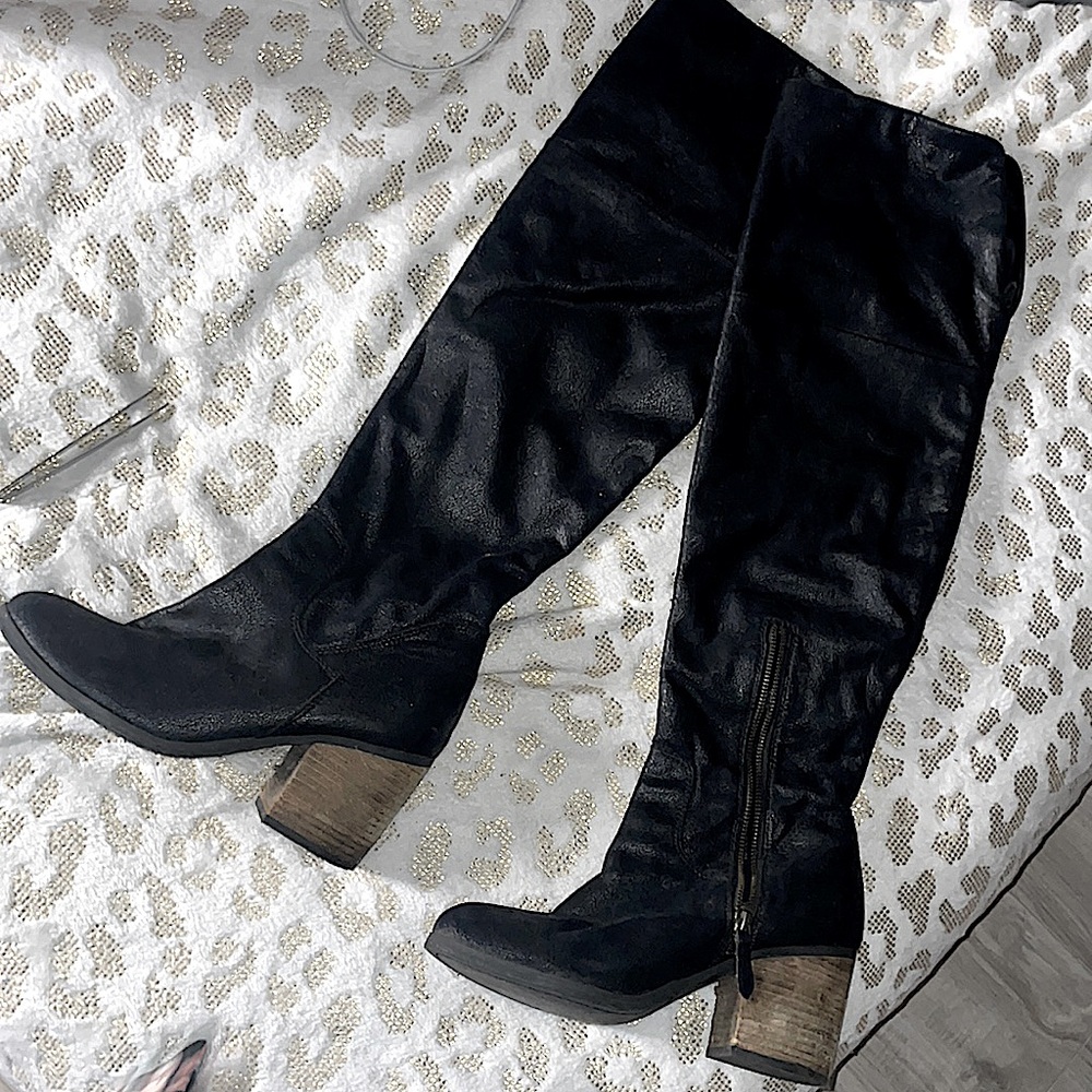 Thigh high boots